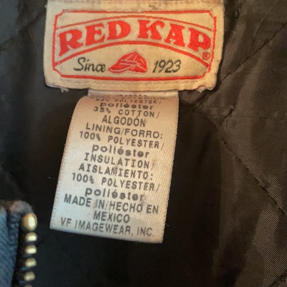 Red Cap Jacket Size XL - Picture 2 of 5